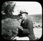 Man in Canoe